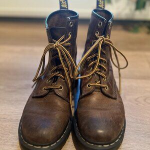 Brown Dr. Martens Boots